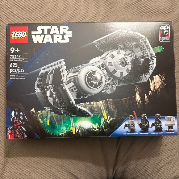 Lego Other - LEGO Star Wars TIE Bomber Building Set - Black and Gray
